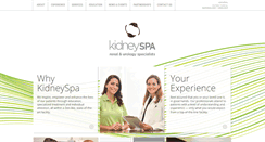 Desktop Screenshot of kidneyspa.com